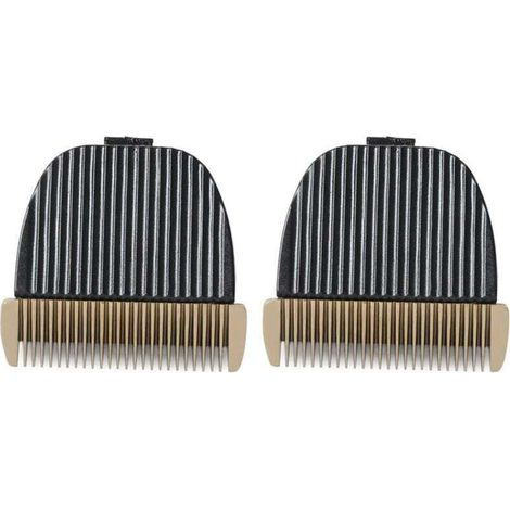 Lot de 2 lames de rechange pour tondeuses à poils d'animaux P2/P3 pour chiens, chats et bovins (1/4)