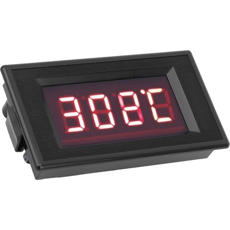 Thermomètre numérique industriel haute précision pour thermocouple type K, 220V, référence DYG5135, lecture claire sur écran digital (1/5)