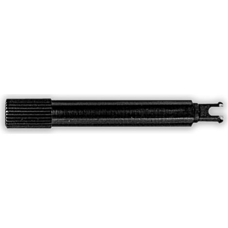 PIHER Steckachse, 12mm, schwarz