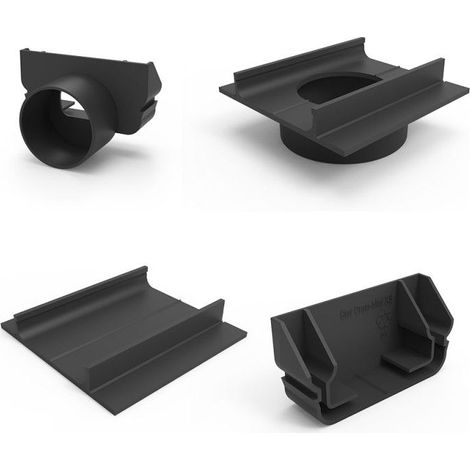 Accessoires pour caniveaux StarDrain 3XS - MINI - LINE ECO - Pièce de raccord (1/2)