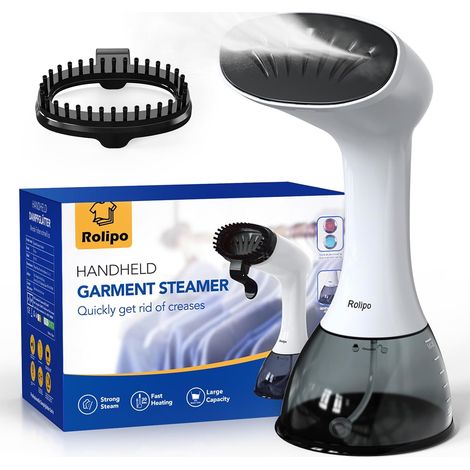 Défroisseur Vapeur,1640W Fer à repasser portable haute puissance pour la maison, le bureau, le voyage, réservoir d'eau de grande capacité de 400ML, Voyage Vapeur Steamer (yellow) (1/5)