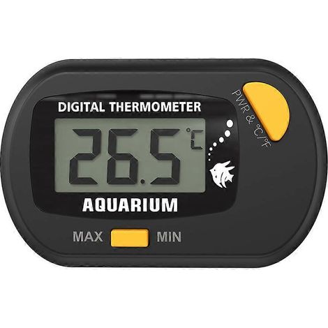 Thermomètre numérique pour aquarium, capteur LCD submersible et étanche ( ) (1/5)