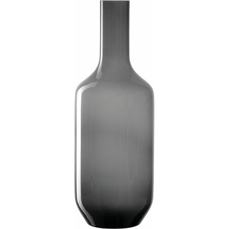 Elegante Leonardo Vase grau 64 cm glänzende Oberfläche