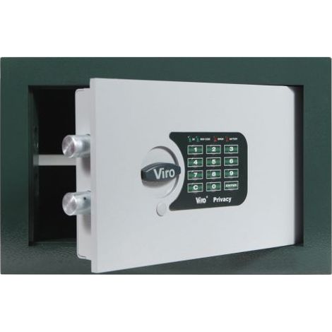 Viro PRIVACY CASSAFORTE A MURO INCASSO ELETTRONICA ORIZZONTALE blindata 4373 4374 230 x 350 x 205 mm (1/10)