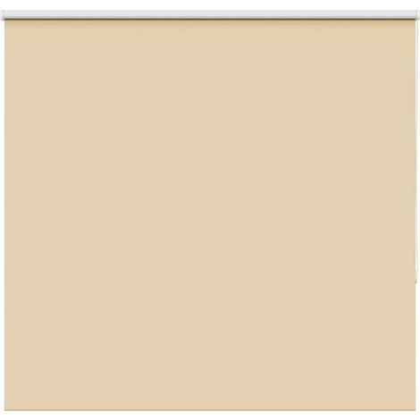 Verdunkelungsrollo Beige 150x130 cm Stoffbreite 146,6 cm