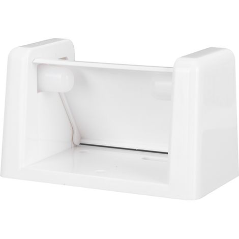 Porte-papier toilette mural blanc (1/5)