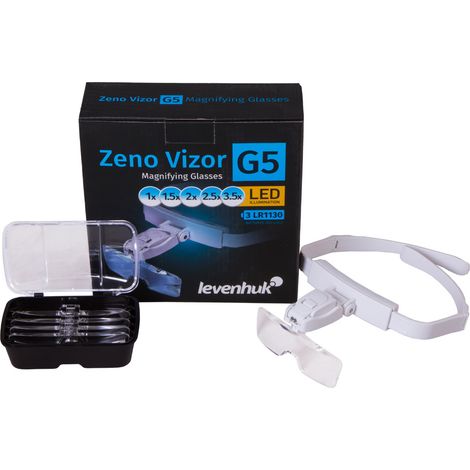 Gafas lupa Levenhuk Zeno Vizor G5