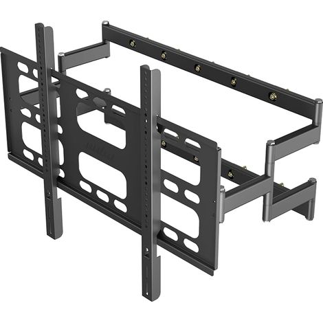 Swivel TV Wall Mount: Wall TV Arm for 55 to 100 inch LCD/LED/OLED Flat/Curved Screens up to 120 kg, Tilt and Rotatable TV Hook Max VESA 800x600mm (1/5)