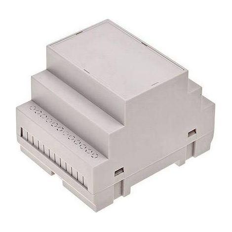 TRU COMPONENTS TC-7910880 Boîtier pour rail 70 x 90 x 65 ABS-V0 gris 1 pc(s) R444571 (1/3)