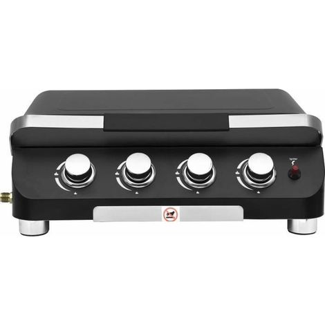 Cookingbox Palma Gas-Platte schwarz 62 x 35 cm Kochfläche