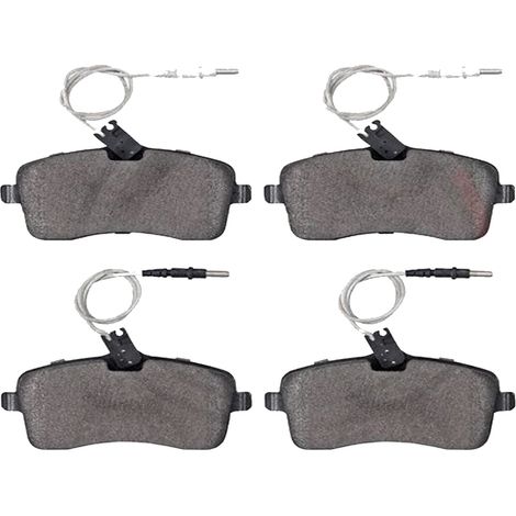 KIT PASTIGLIE FRENO ANTERIORI compatibile con PEUGEOT 407 (6D) / PASTIGLIE FRENANTI AUTO OEM P 61 109, / SOSTITUZIONE DIRETTA / BASSA POLVERE / SILENZIOSO