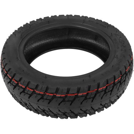 Pneu Ulip 10x2.5 Tubeless 60/85-6 pour trottinette électrique tout-terrain, 10 pouces, gonflable et anti-éclatement, avec embout. (1/5)