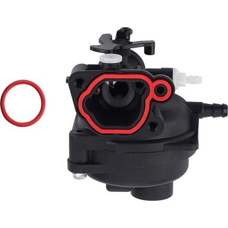 Carburateur - Pour Moteur Tondeuse à Gazon - Compatible Briggs Stratton 300E 450E OVH - 10,8 x 10,4 x 7 cm - 1 Pièce (1/5)