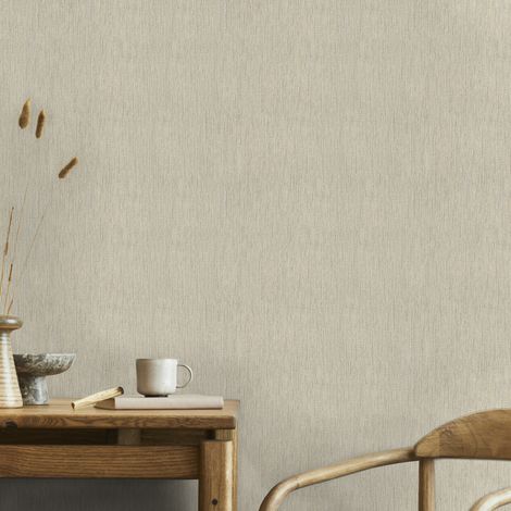 Papier peint intissé Nadé 1005 x 52cm Beige (1/5)