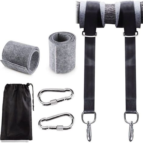 Filiyano-Sangle pour hamac et balancelle d'extérieur 2 x 150 cm, compatible avec hamac et balancelle de jardin. (1/5)