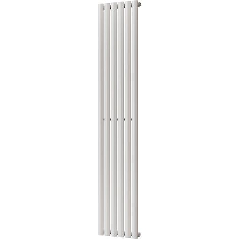 Omeara - White Vertical Radiator H1800mm x W348mm Single Panel (1/3)