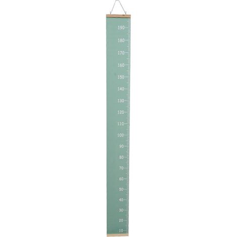 Stück Kreative Höhenmess-Anhänger-Wanddekoration für Zuhause, Kinder-Höhenmess-Anhänger-200X20X2.5CM-Green (1/2)