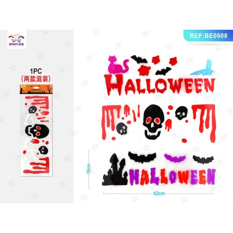 Adesivi Halloween modello assortito PartyGo