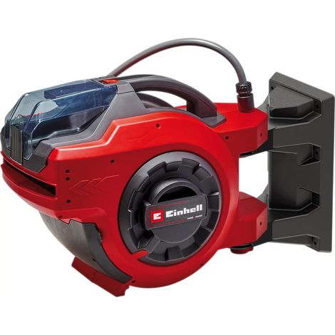 Einhell GE-HR 18/30 WH Li-Solo Carrete enrollador de manguera rojo 30m