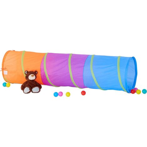 Tunel de juego colorido para ninos