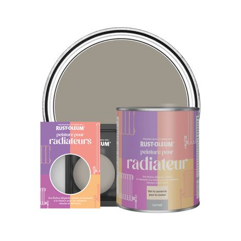 Peinture pour Radiateur, Finition Satinée - Truffe (1/3)