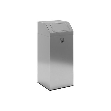 VAR Contenitore per rifiuti in acciaio inox per interni ed (1/2)