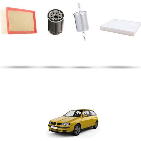 Kit tagliando 4 filtri compatibile con Seat Ibiza III 1.8 20v 132kw Dal 2001 (1/5)
