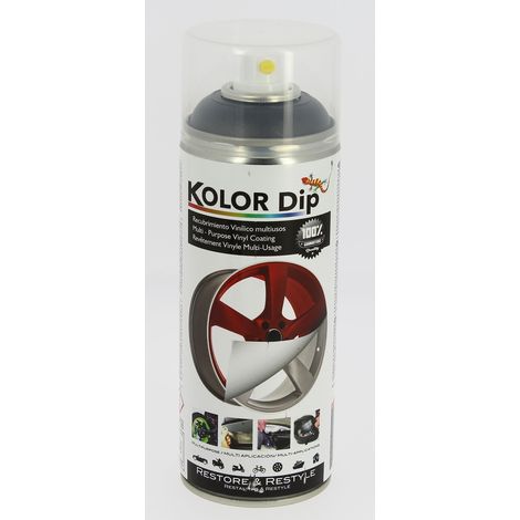 Bombe peinture finition Anthracite metallique - Spray 400ml - KolorDip (1/2)