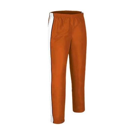 Pantalón deportivo largo Match Point XXL Naranja/Blanco/Negro