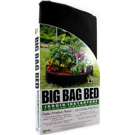 Big Bag Bed - 380L - Potager tissu géotextile - 127x30cm - Smart Pot (1/3)
