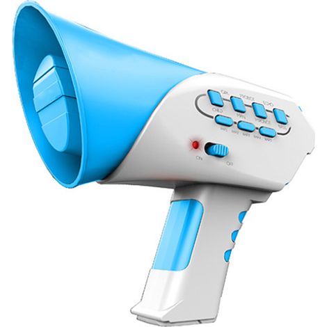 Microphone changeur de voix, jouet changeur de voix, mégaphone amusant pour jouer la comédie et faire des farces. (1/5)