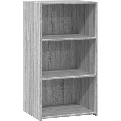 Credenza cassettiera cassettiera mobile contenitore organizer cucina soggiorno soggiorno Sonoma 50 x 41 x 93 cm derivati del legno grigio 020036370
