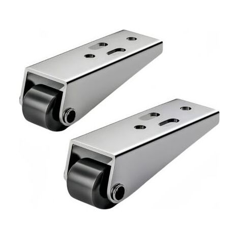 Roue de support lourde en acier inoxydable PP, silencieuse et résistante à l'usure, adaptée pour les plates formes télescopiques, les tiroirs tatami (1/5)