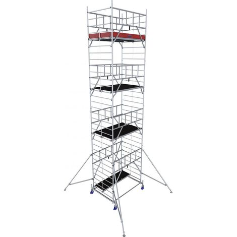 Krause Fahrgerüst MONTO ProTec XXL Aluminium 9,30 m Baugerüst