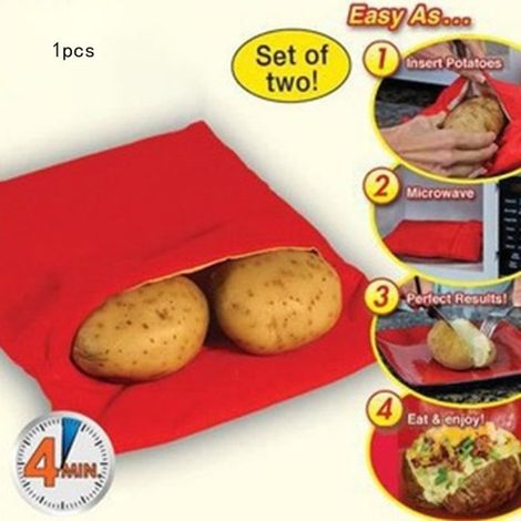 Four à micro-ondes Sac de pommes de terre au four Sac de pommes de terre au four Sac de pommes de terre au four à haute température