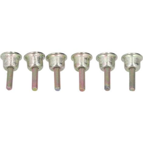 Lot de 6 Poignées de Frein à Chaîne avec Vis pour Tronçonneuses Modèles Spécifiques Utilisant des Vis de 4 mm - (1/5)