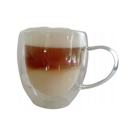 Doppelwandiger Thermobecher mit Henkel 250 ml (1/5)