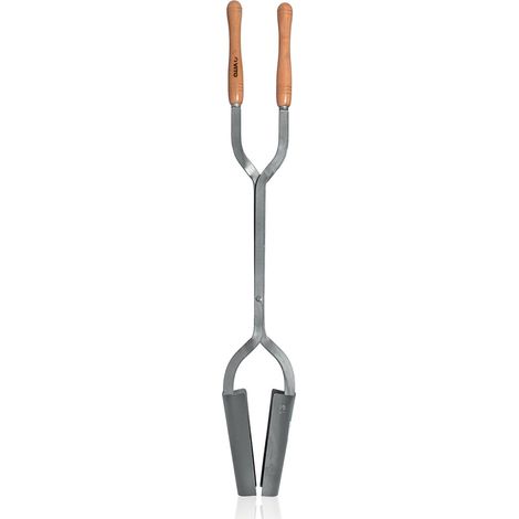 Vito – Pelle croisée 2 manches pour trous de poteaux – Acier trempé – Manche bois 121,5 cm – Outil pour creusement précis (1/4)