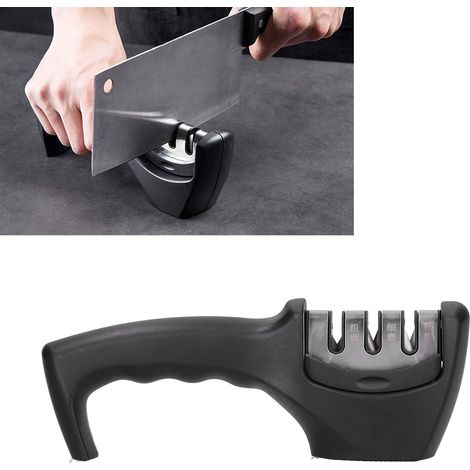 Affûteur de couteaux portable manuel à 3 étapes - Accessoires de cuisine (1/5)