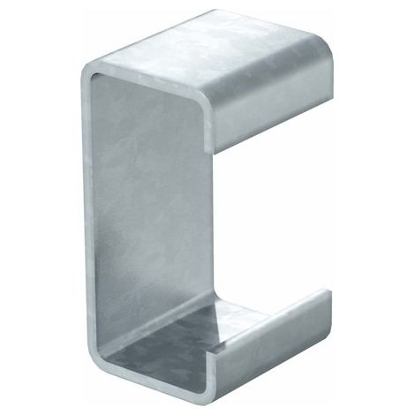 OBO Bettermann Pieza distanciadora para usar en soporte US 5 80x45x40 Acero galvanizado por inmersión en caliente, 6416500