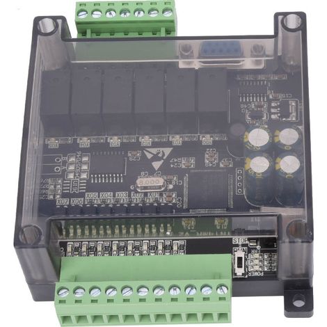 Carte de contrôleur logique programmable FX1N-14MR Module de contrôleur de relais DC24V (1/5)