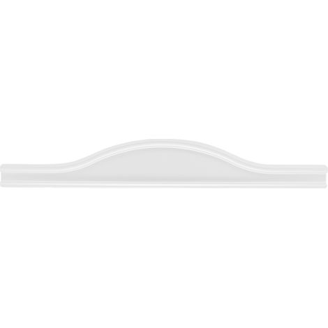 Coronamento Telaio della porta Selezione Timpano Ornamenti PU D481: Ornamento D481 - 195 x 1250 x 35 mm (1/4)