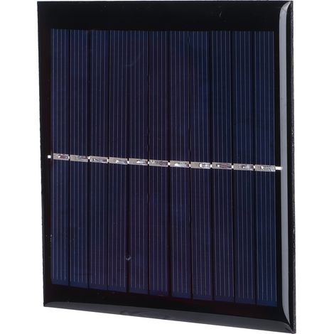 Panneau solaire 1W 5.5V en polysilicium pour charge de batterie 3.7V-5V, module DIY (1/5)