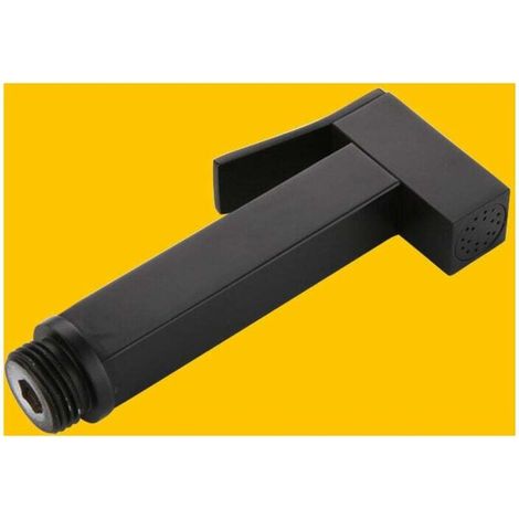 Kit pistola a spruzzo per bidet portatile in ottone quadrato FOREHILL, set di spruzzatori per bidet igienico per WC con tubo flessibile, set B (1/5)