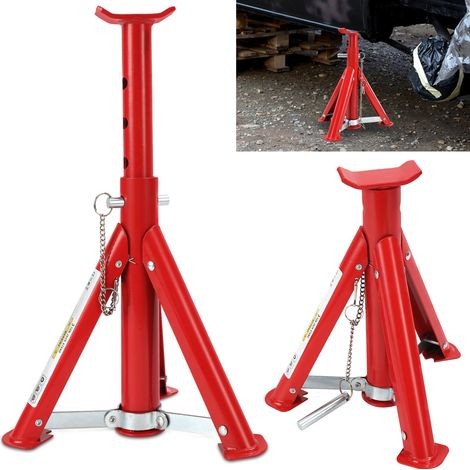 TolleTour 2pcs Chandelles Antidérapantes Stables et Sécurisées pour Levage,Supporte jusqu'à 3T (1/5)