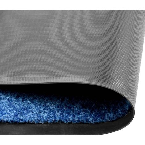 Maison Exclusive - Fußmatte Waschbar Blau 90x150 cm (1/5)