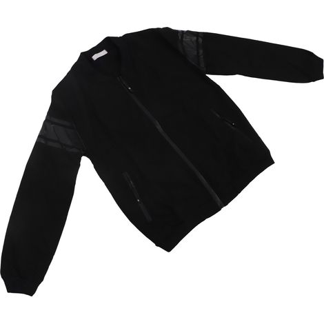 Veste de baseball à manches longues pour homme, veste de sport décontractée et tendance avec fermeture éclair et poche zippée, idéale pour les clubs. Taille M. (1/5)