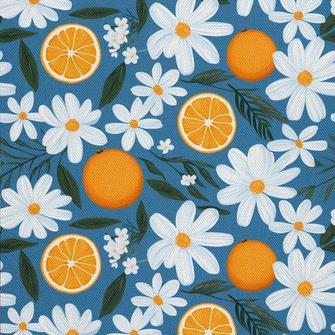 Tela decorativa para exteriores Oxford - Motivo frutal  DX6460 (1/5)