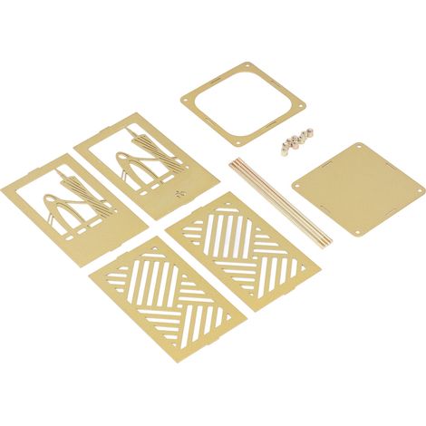 Porte-stylo multifonctionnel en fer forgé, porte-stylo pour bureau et étudiants, porte-stylo inspiré de la Tour de Canton de Guangzhou (1/5)
