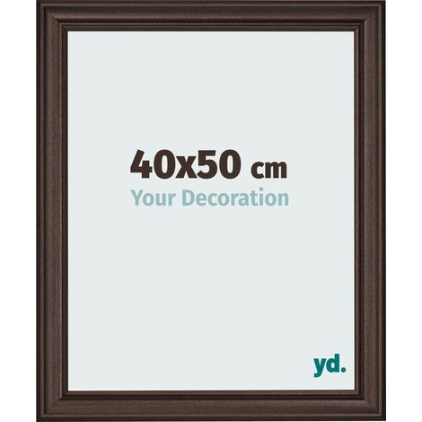 yd. - Cadre photo 40x50 - Chene Fonce - MDF - Lazio